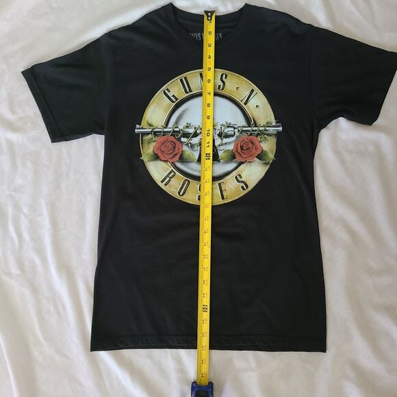 Guns N Roses Classic Logo Black T Shirt Small Tee Unisex - Picture 7 of 8